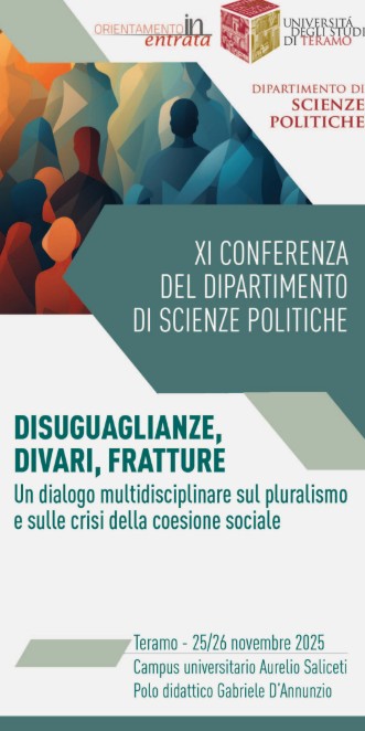 XI Conferenza del Dipartimento di Scienze Politiche, 25-26 novembre 2025
